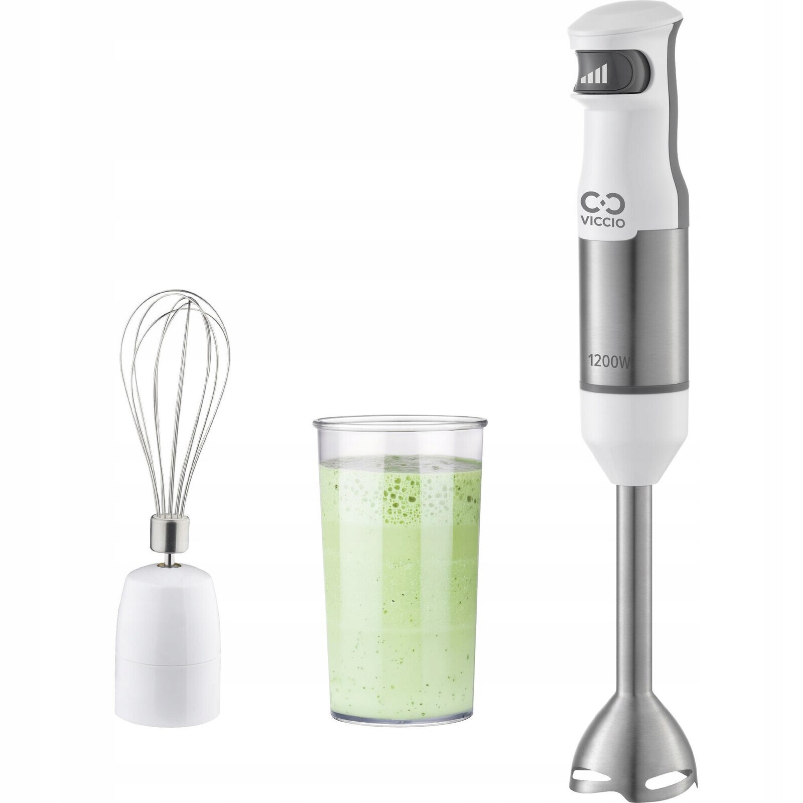 Ruční mixér Viccio HBHG-7712 1200W Drcení ledu Šlehání Příslušenství