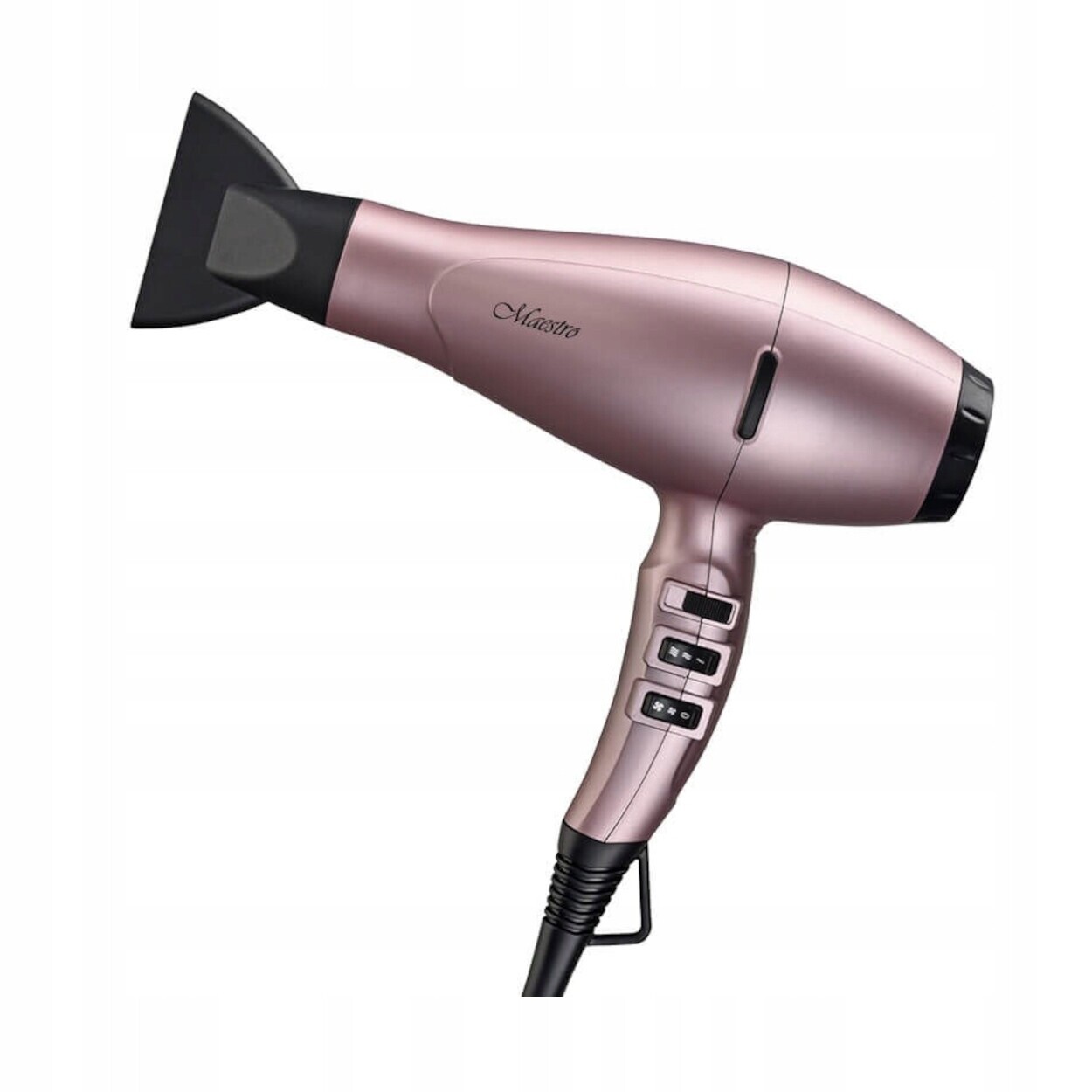 Vysoušeč vlasů Maestro MR-224 s výkonnou regulací proudění vzduchu a koncentrátorem
