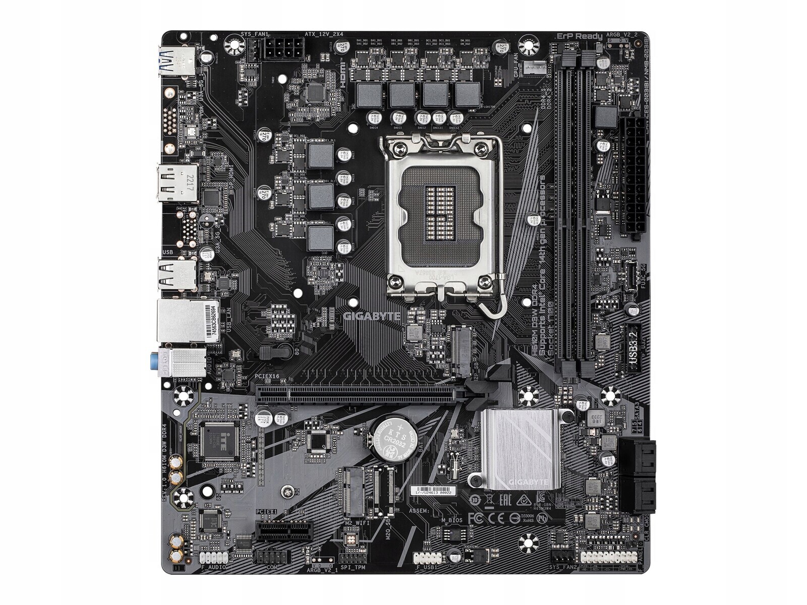 Paměť Gigabyte H610M D3W DDR4 (rev. 1.0)