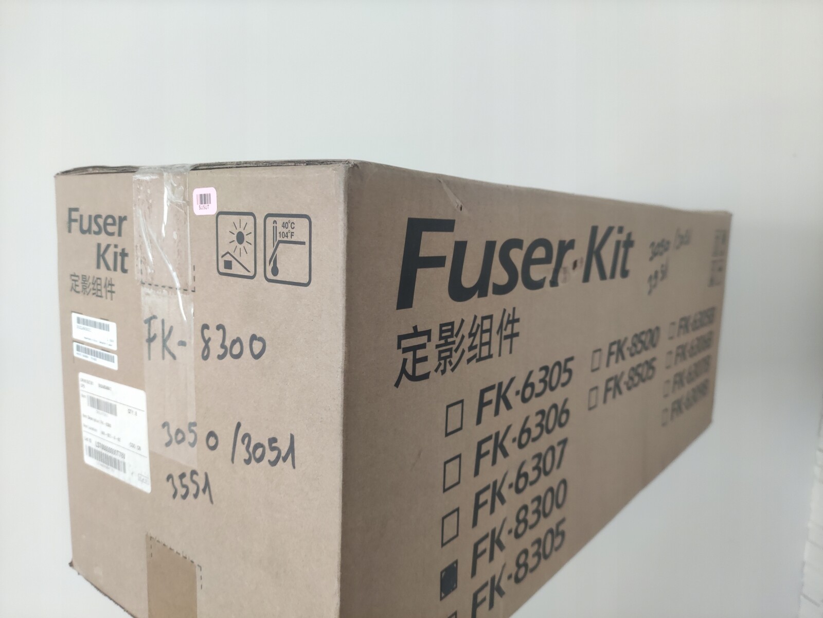 Nový originální fuser Kyocera FK-8300 302L693021 TASKalfa 3051ci/3551ci