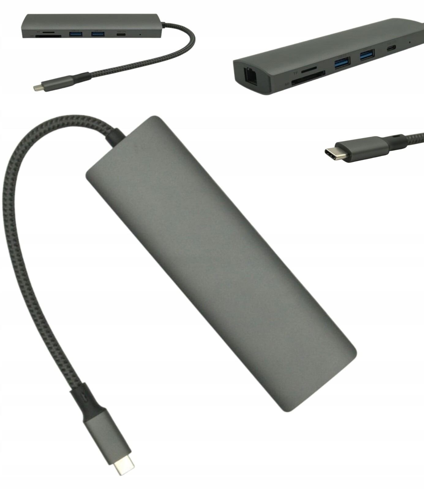 Dokovací stanice Usb-c Pd 4K Hdmi Razer Rozšíření obrazovky pro 2 monitory