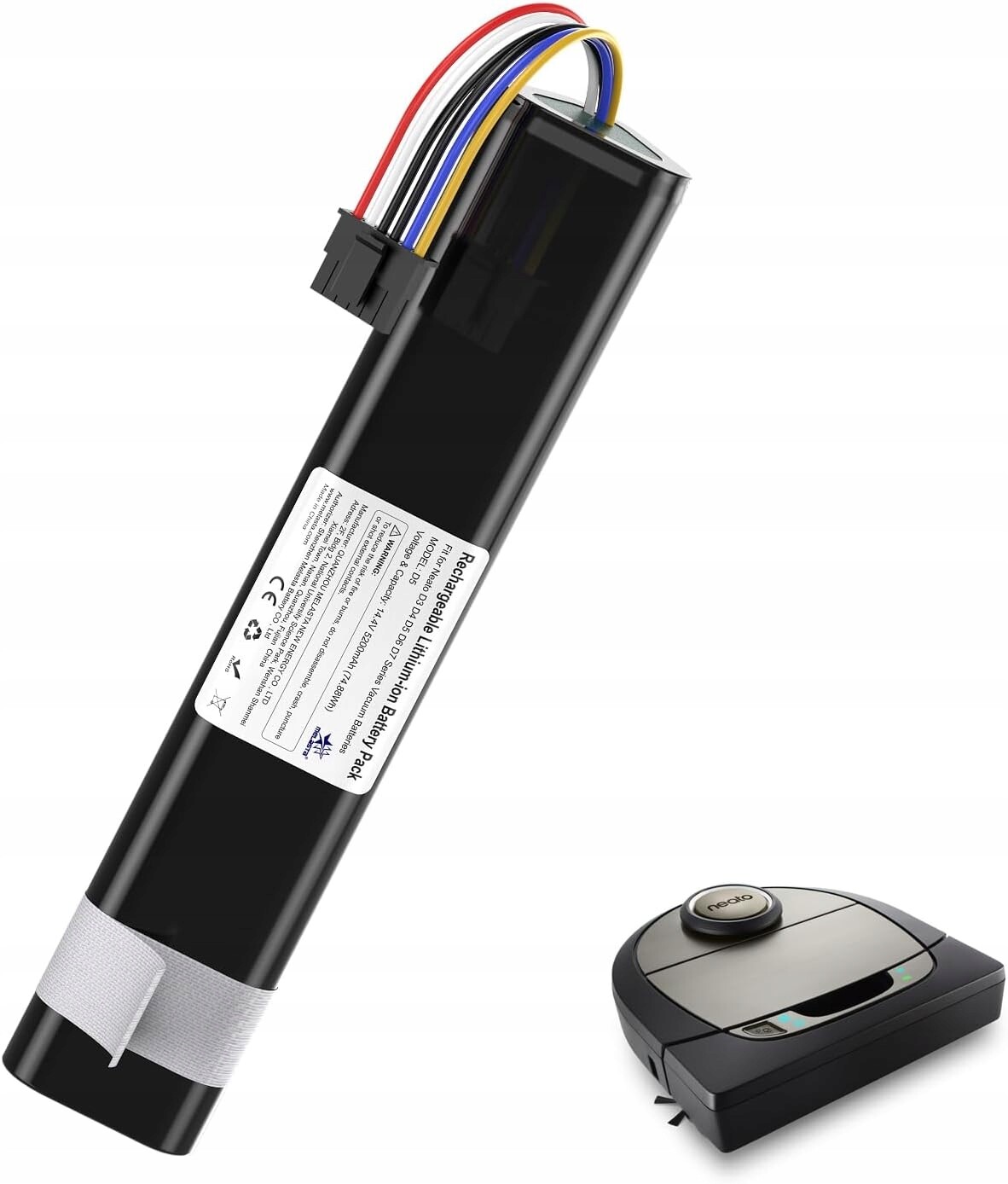 Baterie 14,4 V 6500 mAh pro řadu Neato Botvac D3 D4 D5 D6 D7 945-0225