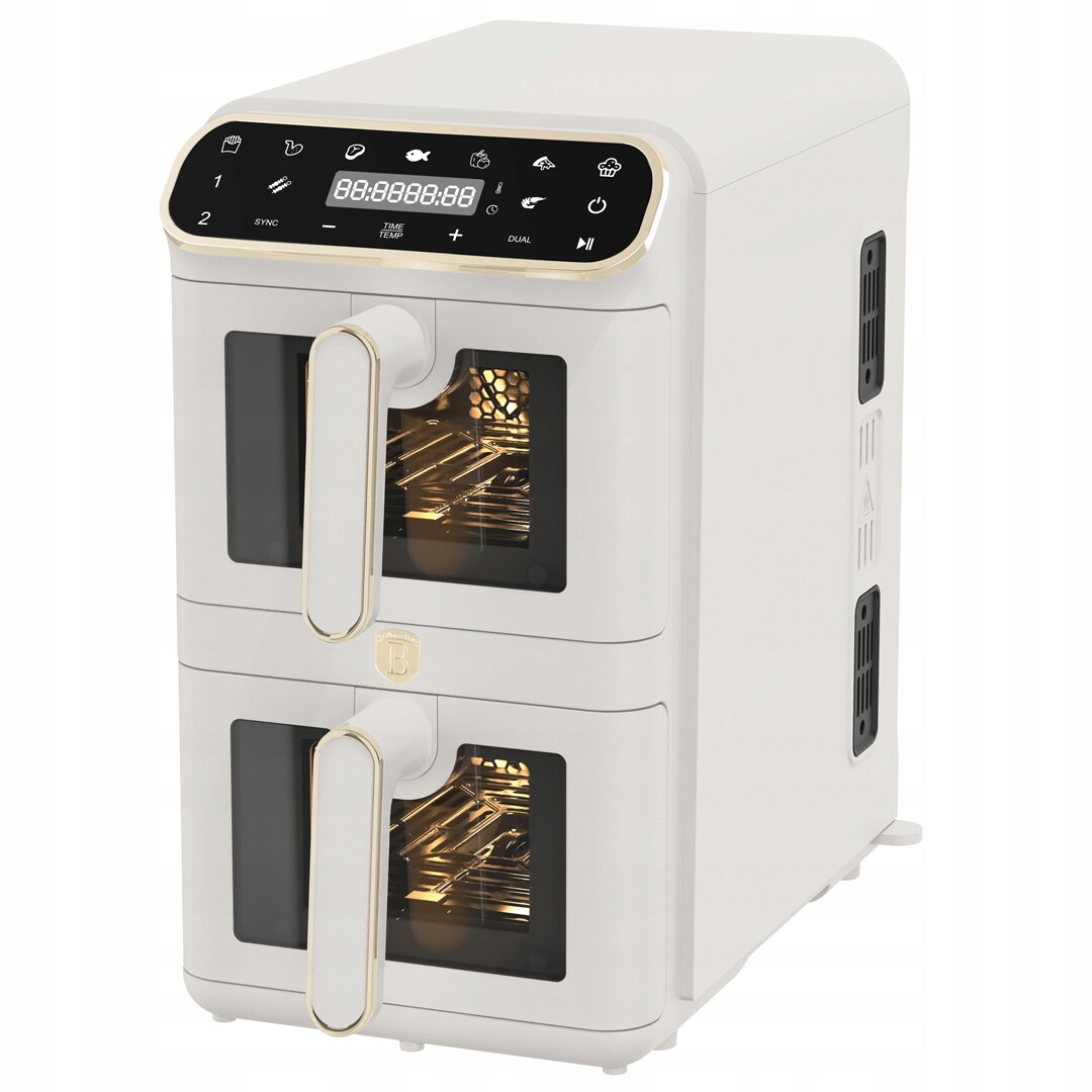 Air fryer Fritéza bez tuku double 11L BerlingerHaus Sahara BH-9803