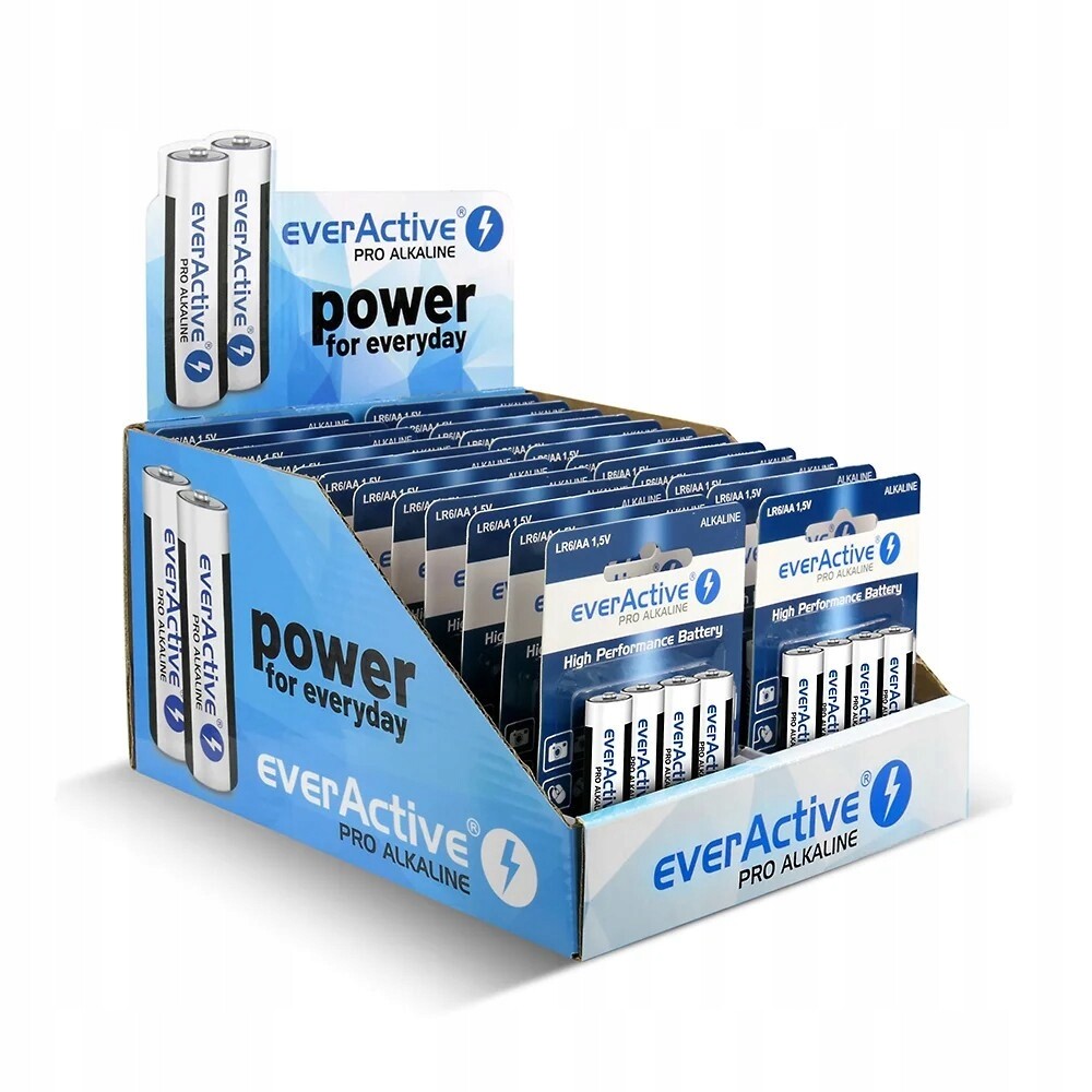Everactive Baterie LR6/AA Pro Alkaline obchodní displej 96 ks