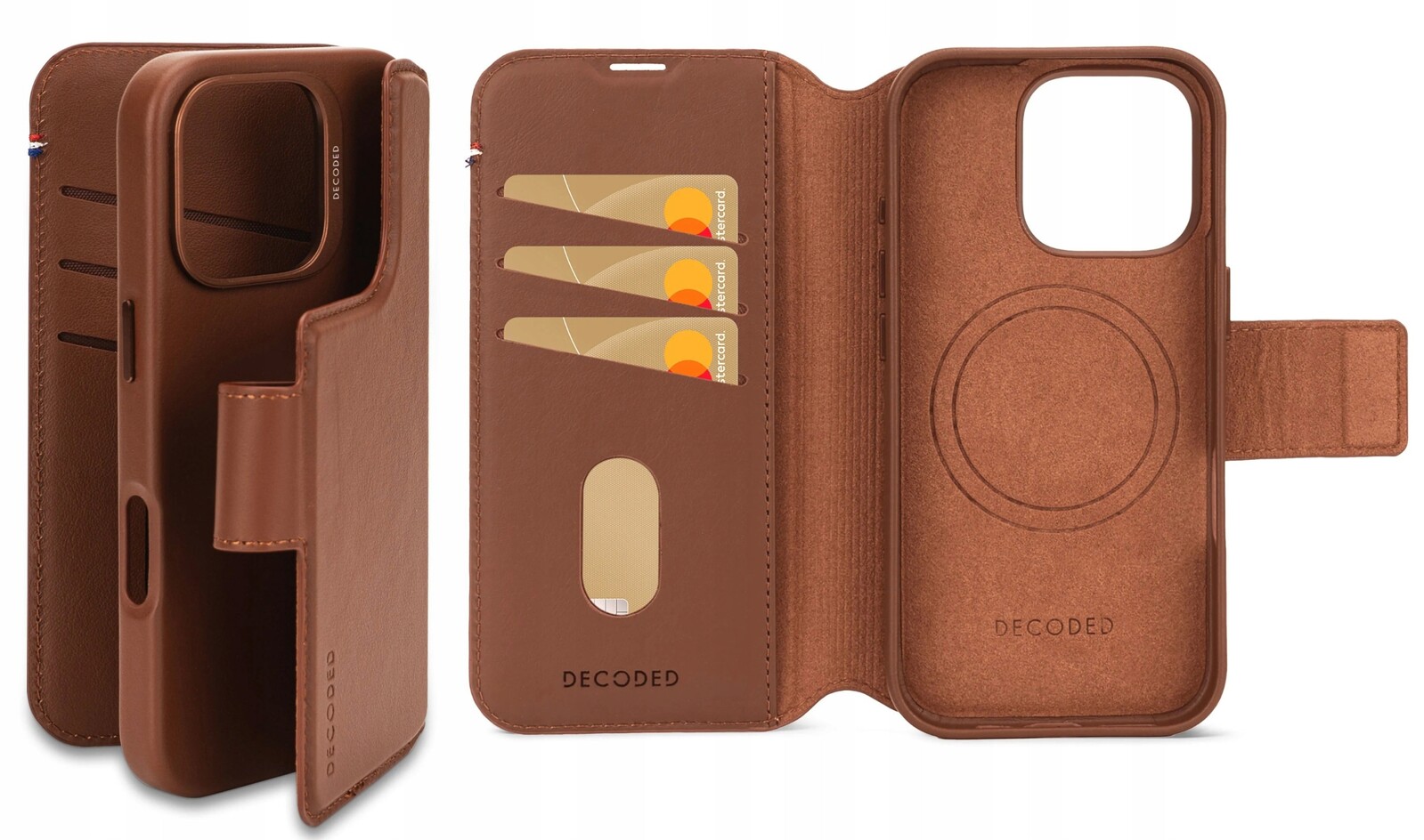 Decoded Detachovatelné pouzdro Dvoudílné MagSafe pouzdro Peněženka pro iPhone 16 Pro Max