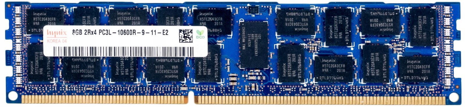 Hynix 8GB DDR3 2Rx4 1333MHz Reg Ecc PC3L-10600R