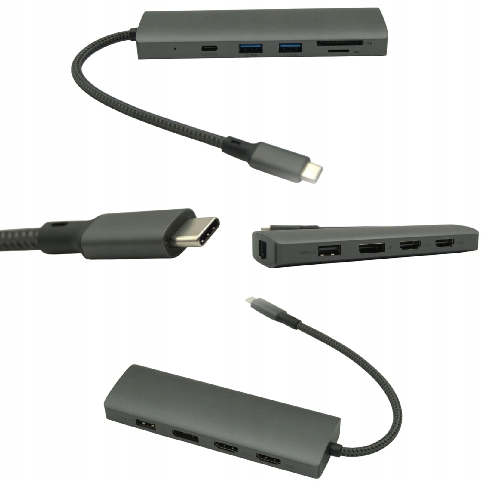 Hub pro notebook a ultrabook Dynabook Usb-c pro 2 monitory Dokovací stanice
