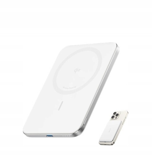 Anker PowerBank Nano 5k mAh slim bílá