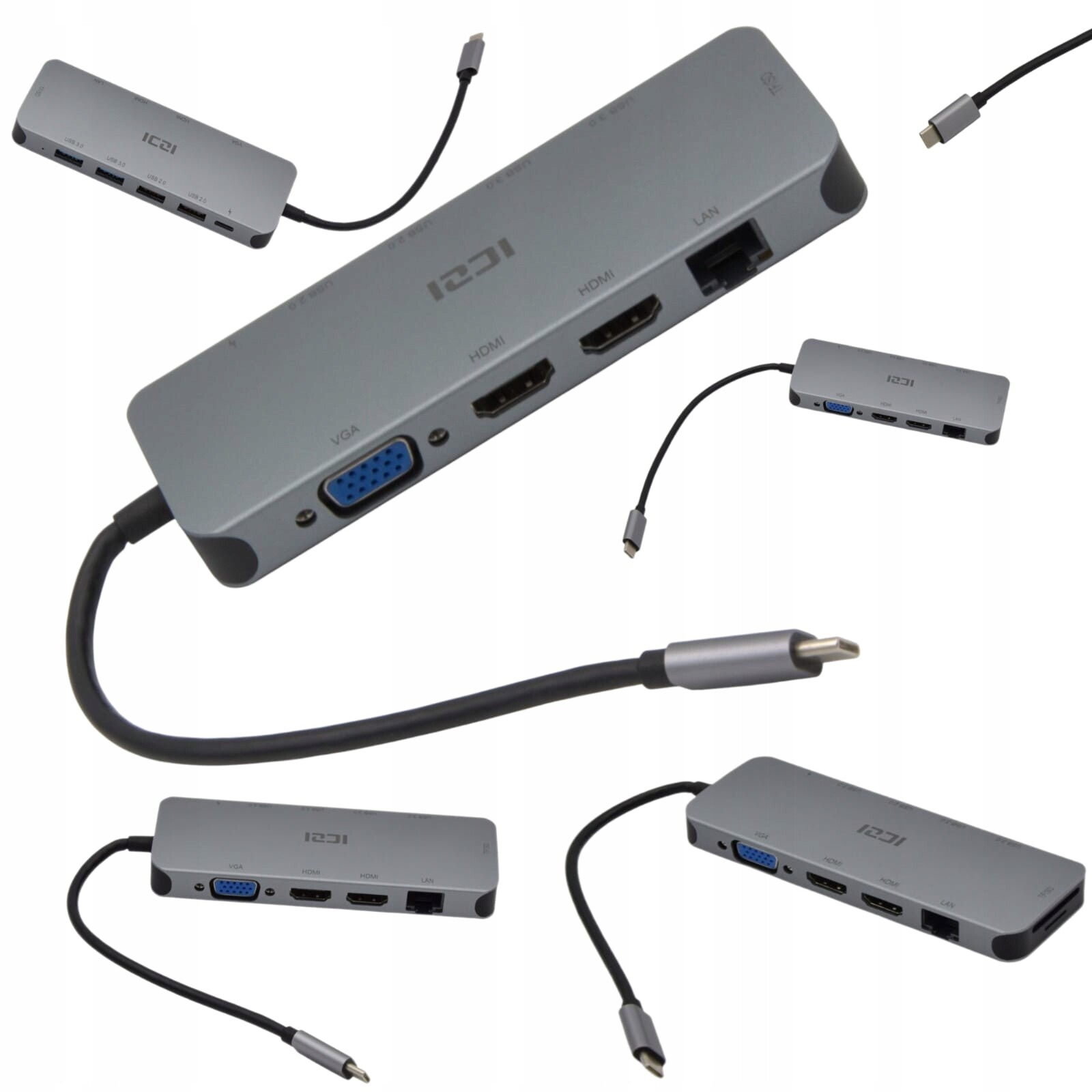 Gigabyte Dokovací Stanice S Funkcí Nabíjení Nabíjí Usb-c Zařízení Do Notebooku