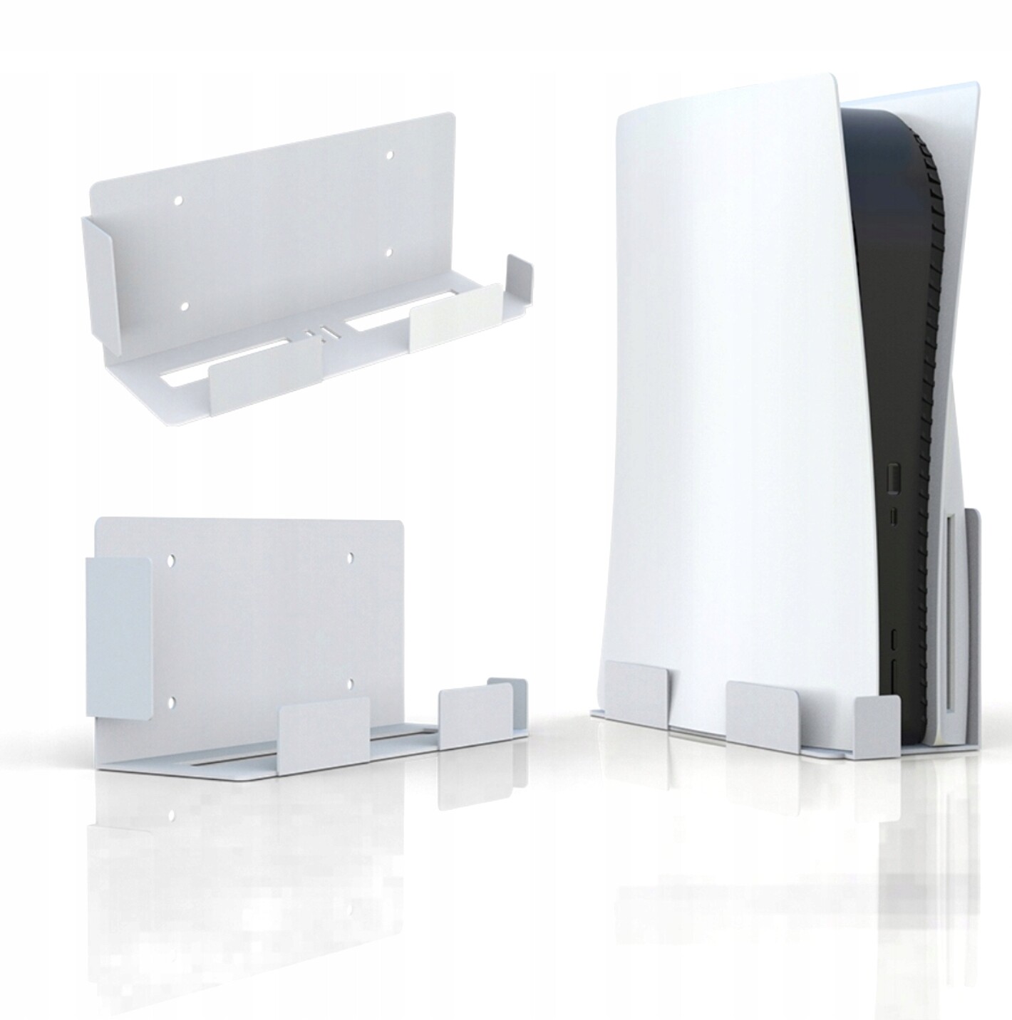 Upevňovací Držák Na Zeď Pro Playstation 5 PS5 Pevný Kovový Pevný
