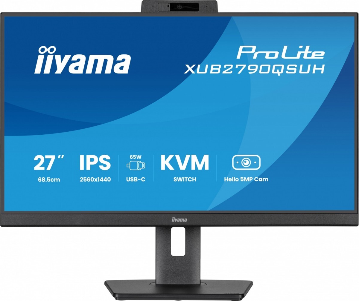 Iiyama monitor 27 palců XUB2790QSUH-B2 100 Hz, Adaptivní Synchronizace, Flicker-Free, 2x2 W
