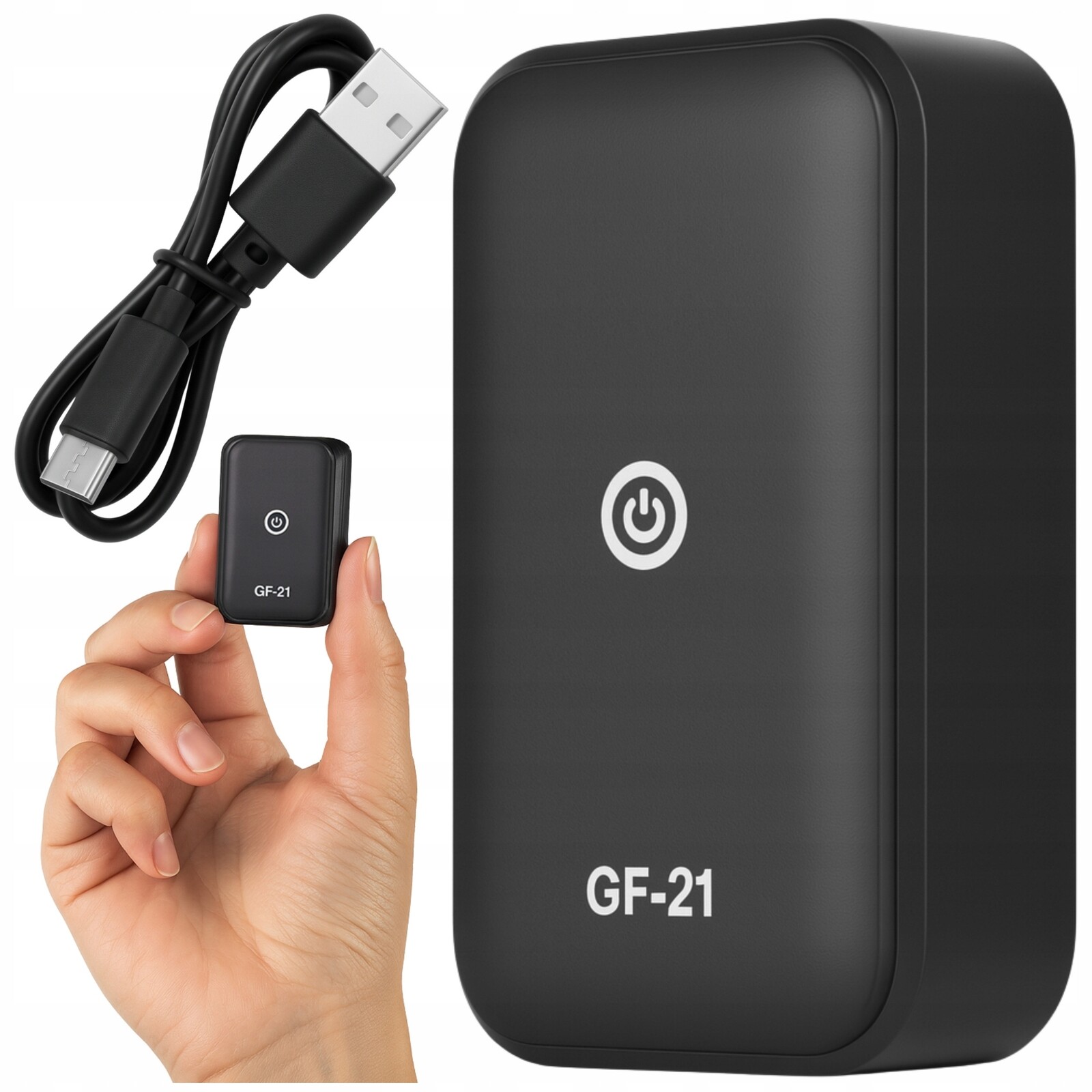 Gps lokátor TechTell Mini Gps Lokátor Agps Lbs Wifi GF21 Callback