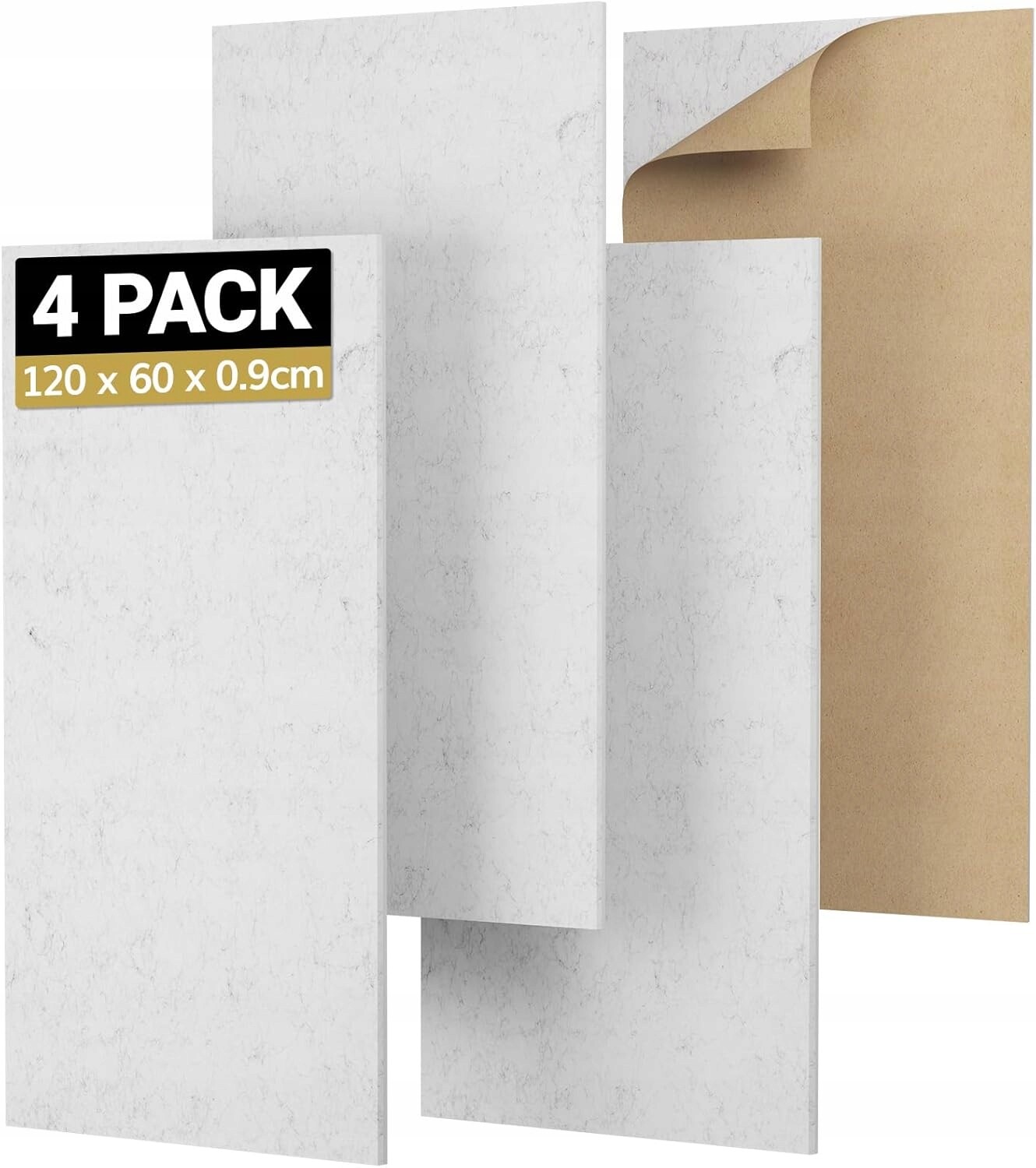 Tonor Balíček 4 akustických panelů, 120 x 60 x 0,9 cm