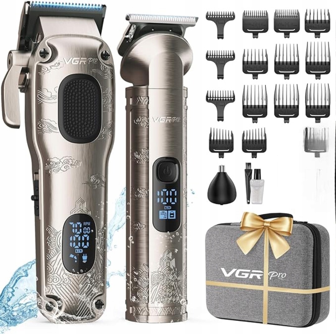 Bezdrátový Elektrický Zastřihovač Vlasů, Sada Vgr