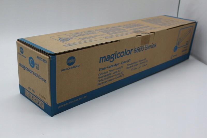 Minolta A0D7453 8650 toner cyan originální