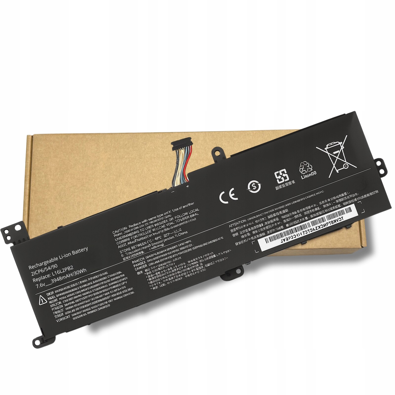 Akumulátor pro Lenovo L16L2PB2 L16M2PB2 L16S2PB2 L17L2PF1 L17M2PB7 L16M2PB3