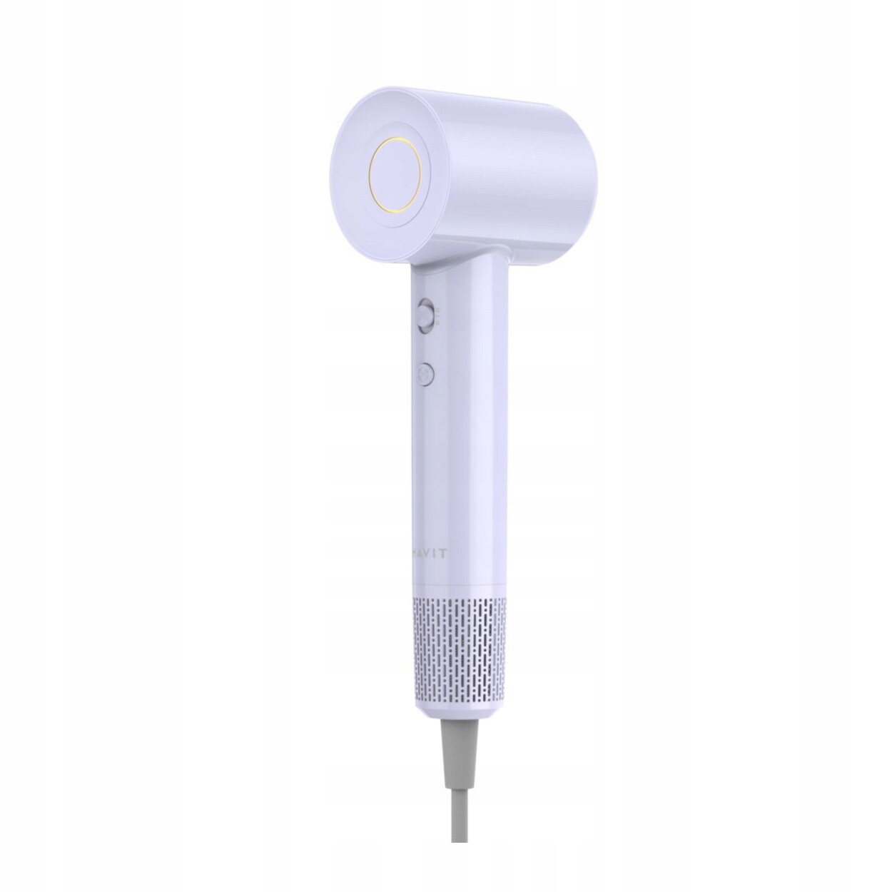 Vysoušeč vlasů Havit HD201-EU s ionizací, koncentrátor, silný, fialový