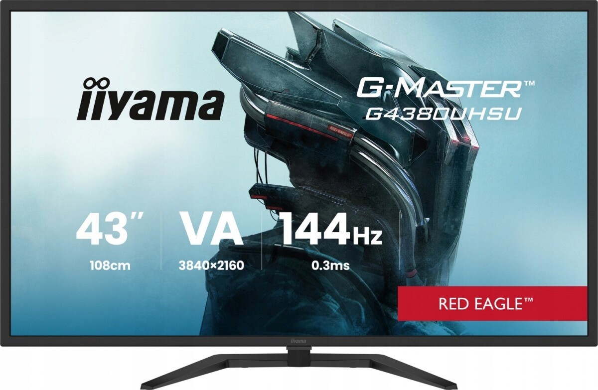 Monitor G-Master 42.5 palce G4380UHSU-B2 4K,VA, 2xHDMI 2.1, 2xDP, 0,3 ms,,,,,,