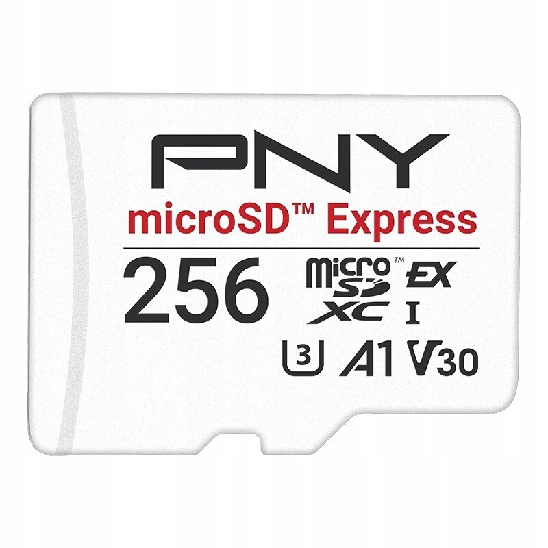 Pny Paměťová karta microSD Express 256 Gb P-SDU256P31880EXP-GE