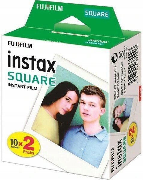 Náplně Instax Square 2x10kusů 20 Fotografií Film Fujifilm SQ1 SQ6 Tiskárna Link