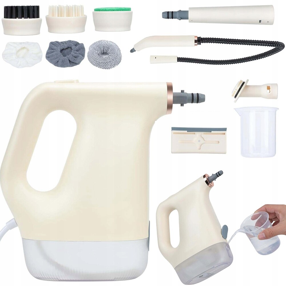 Ruční Parní Vysavač S Příkonem 1200 W Pro Čištění Koberců A Oken