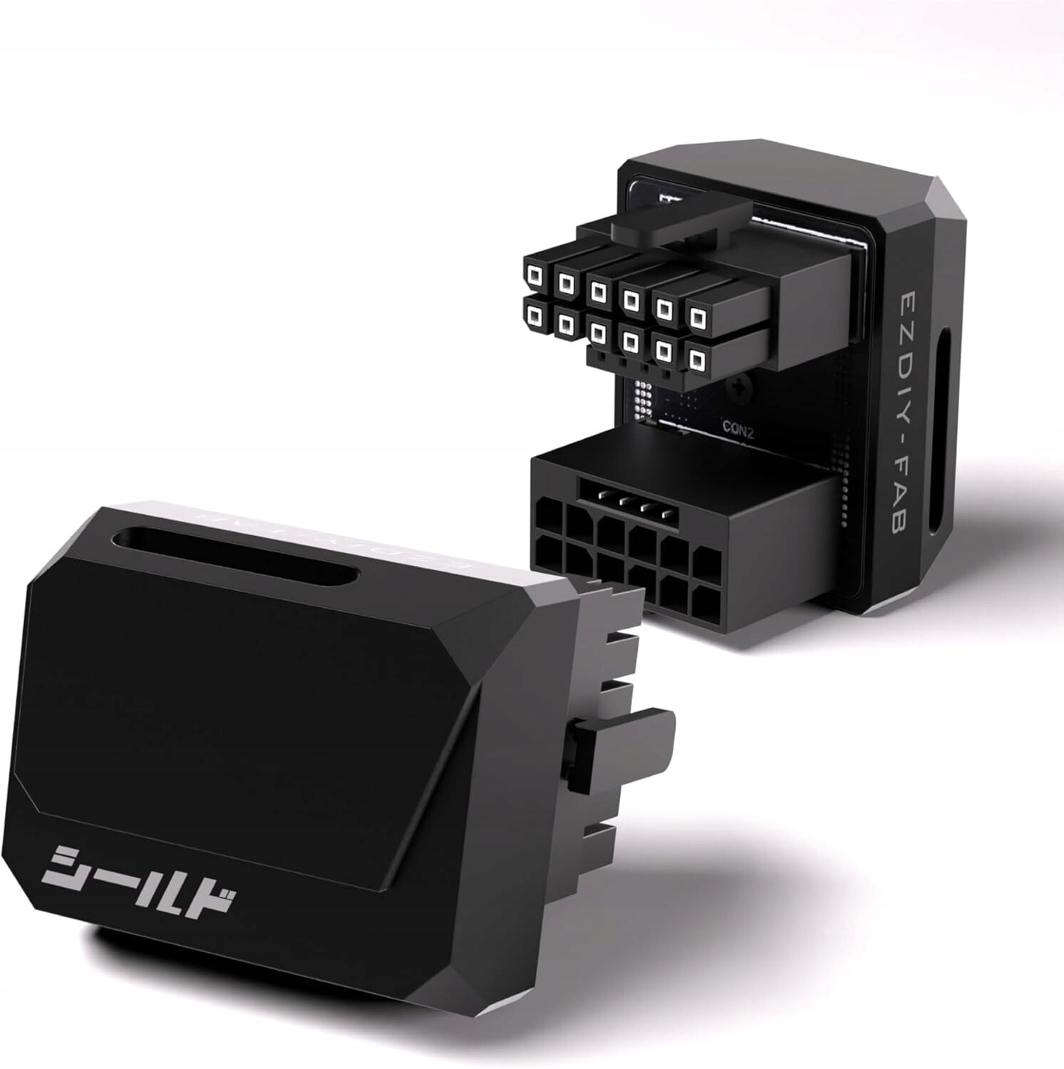 Adaptér Zástrčka 12VHPWR úhlová konektor 12+4 Pin 180 stupňů Ezdiy-fab Rvs 600