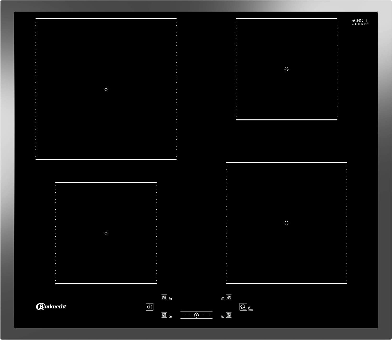 Vestavná indukční varná deska Bauknecht Bq 2760S Ft