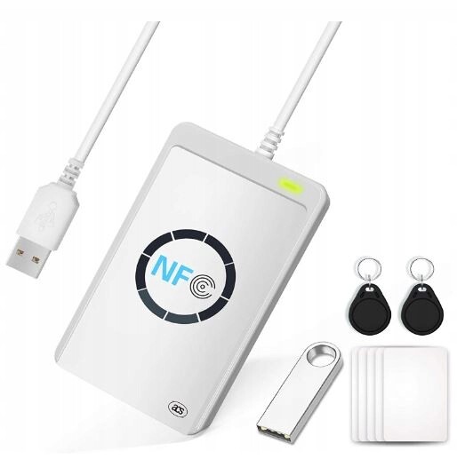 Čtečka Rfid Nfc karet Mifare 13,56 MHz na Usb ACR122U Fast Nfc