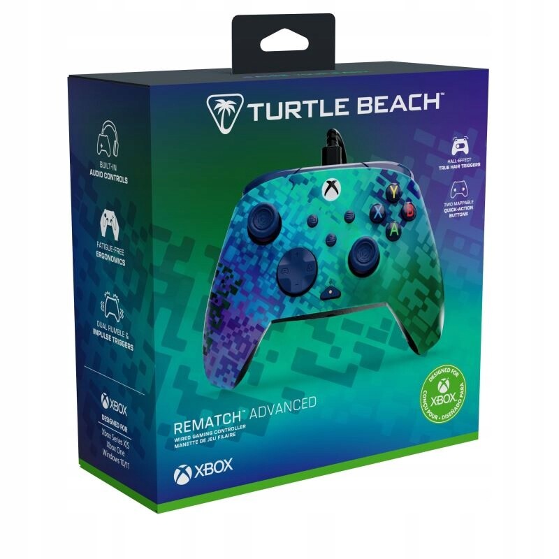 Turtle Beach Rematch Advanced, drátový herní ovladač pro Xsx, Xone, Pc Glit