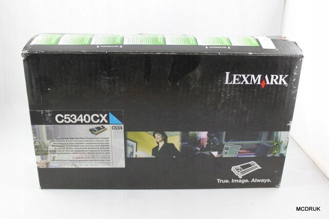 Lexmark C5340CX Cyan C534 Originál