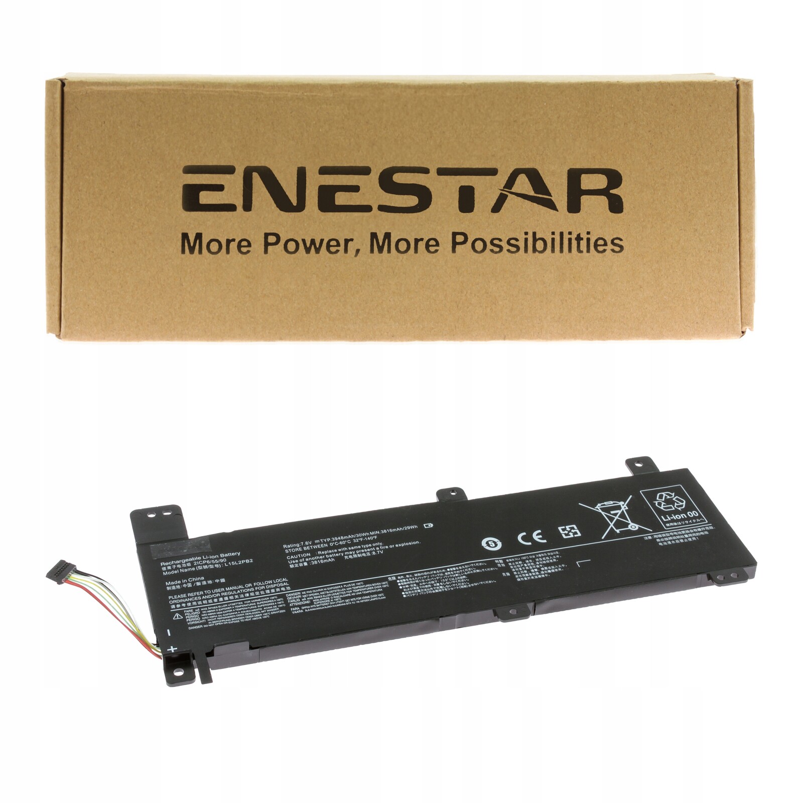 Prémiová baterie pro Lenovo IdeaPad 310-14IAP 80TS0003CL 310-14IKB 310-14ISK