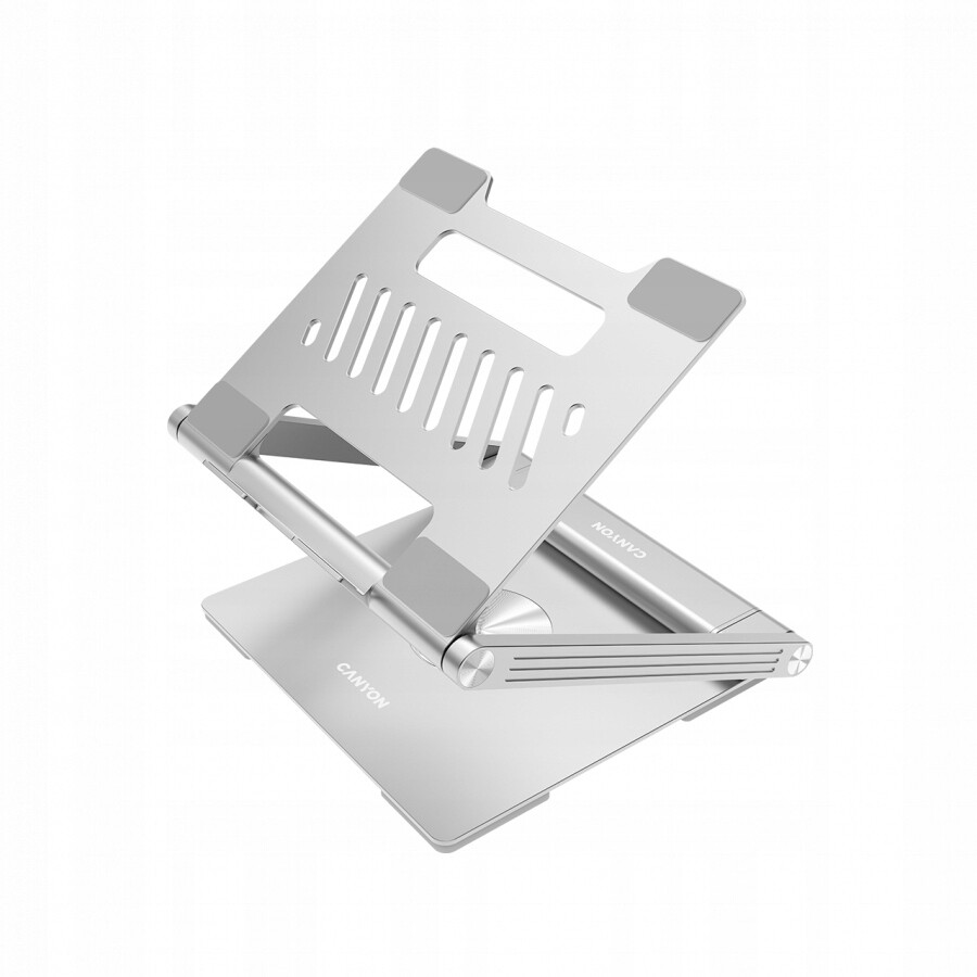 Podstavec pod notebook s Usb-c Hdmi HUBem RJ45 Pd Canyon OnStand 2 Šedý