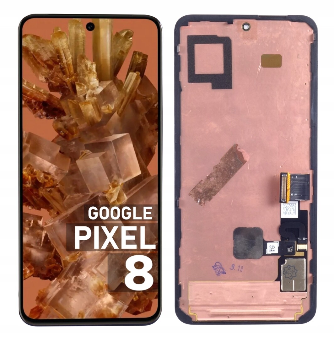Originální LCD displej Dotykový displej pro Google Pixel 8 s rámečkem