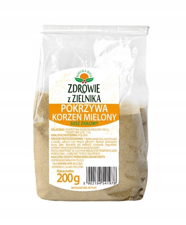 Kopřiva kořen a mletý list Natura Wita 200 g