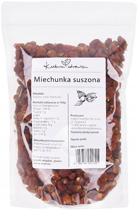 Sušená Mochyně peruánská Višeň 1kg Kuchnia Zdrowia