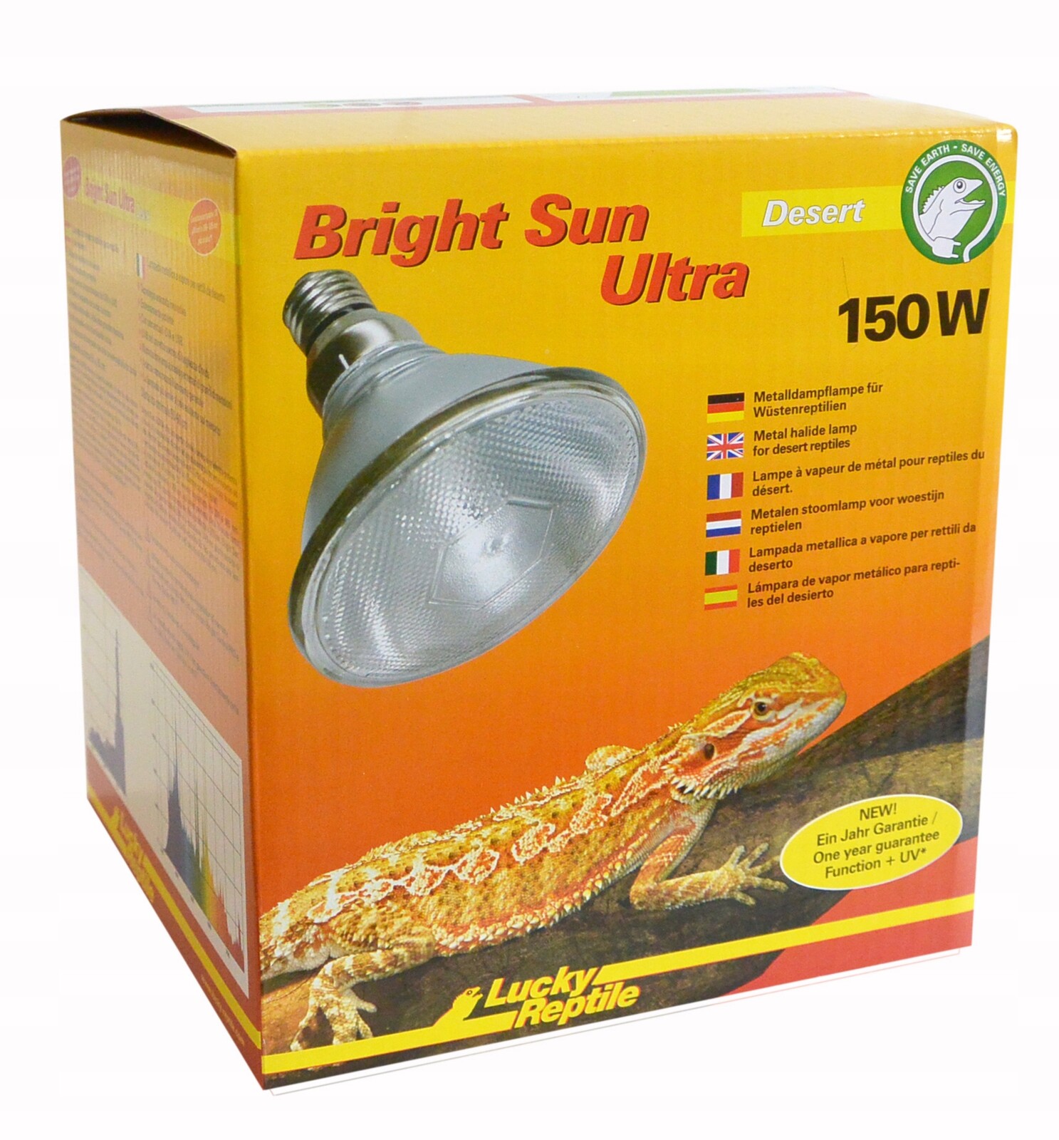 Lucky Reptile Metahalogen Uvb Desert Ultra 150W bez předřadníku balastu
