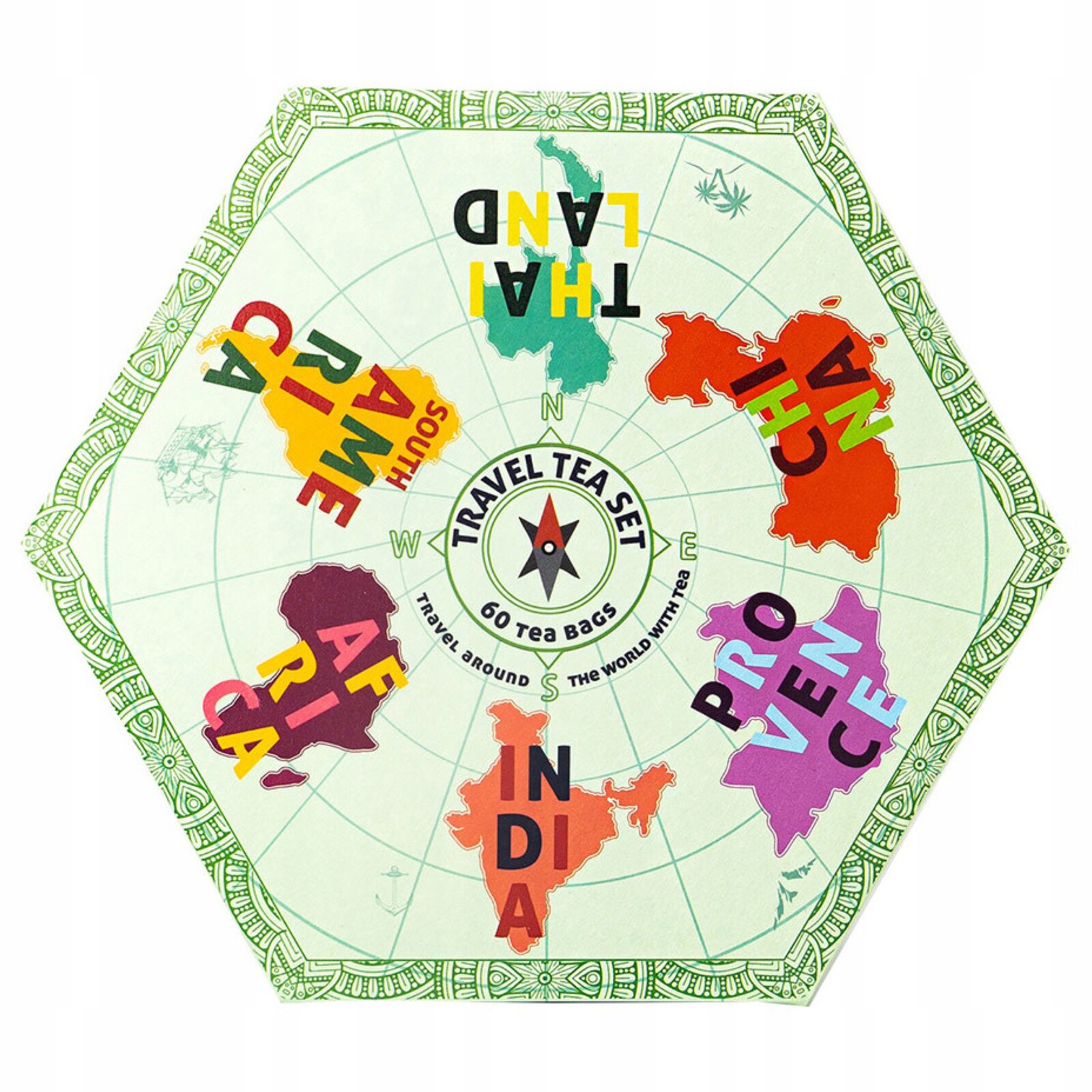 Cestovní čajová sada Acorus, 60 ks