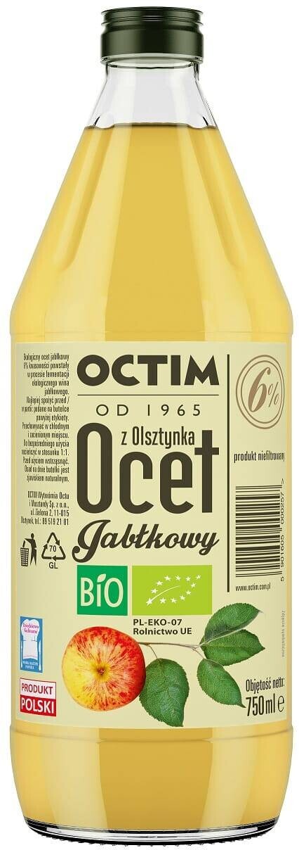 Jablečný Ocet 6 % Bio 750 ml Octim