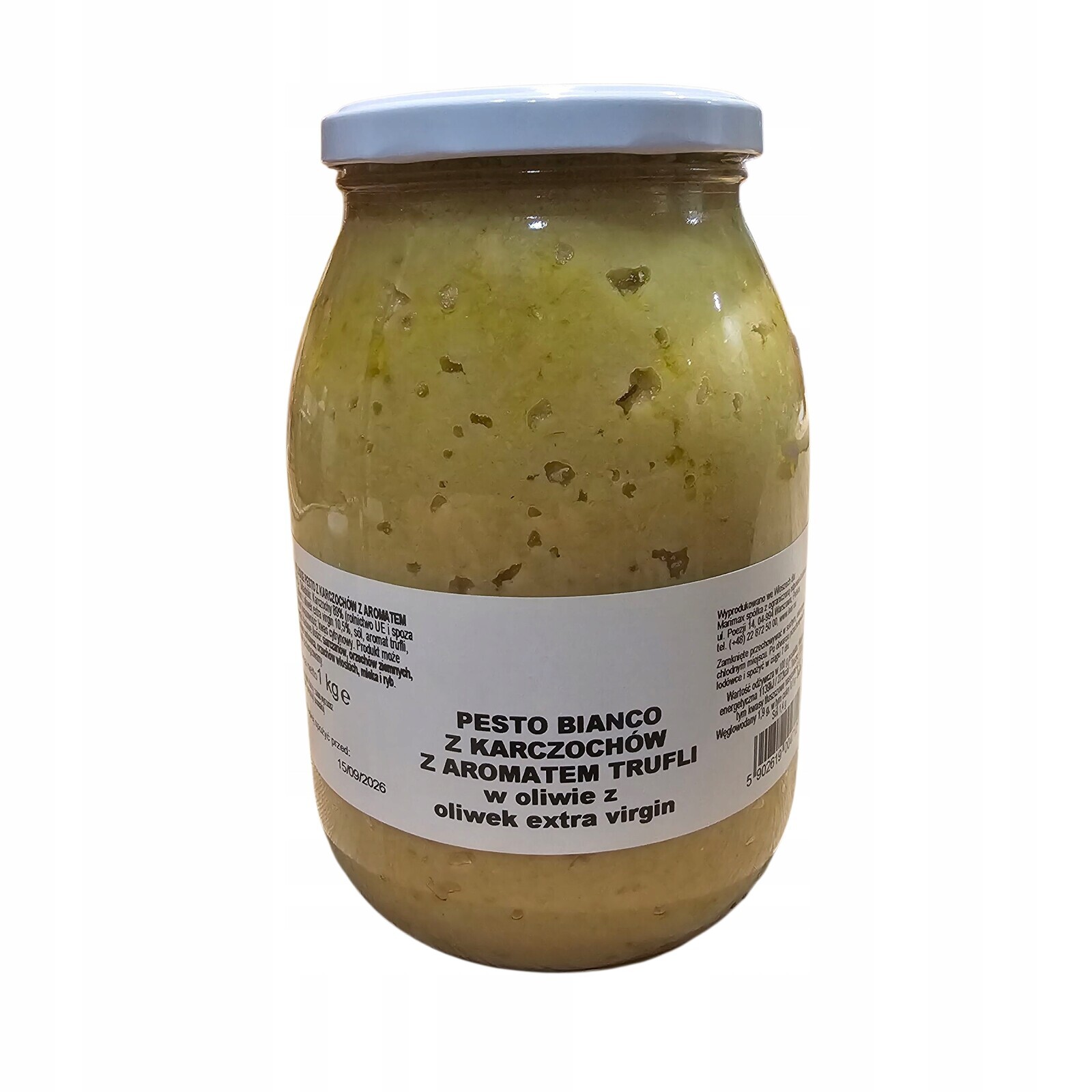 Pesto Bianco z Artyčoků s příchutí Lanýžů 1 kg