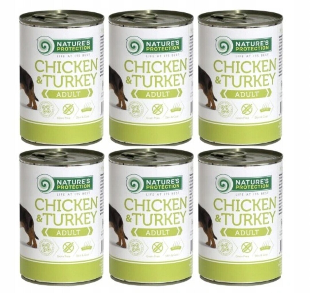 Nature's Protection Kuře a Krůta 6 x 400 g