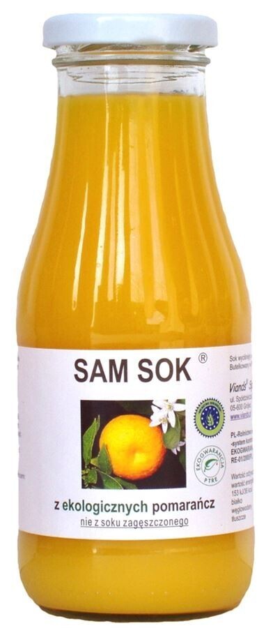 Sam Sok Z Pomeranče Bio 250 ml Viands