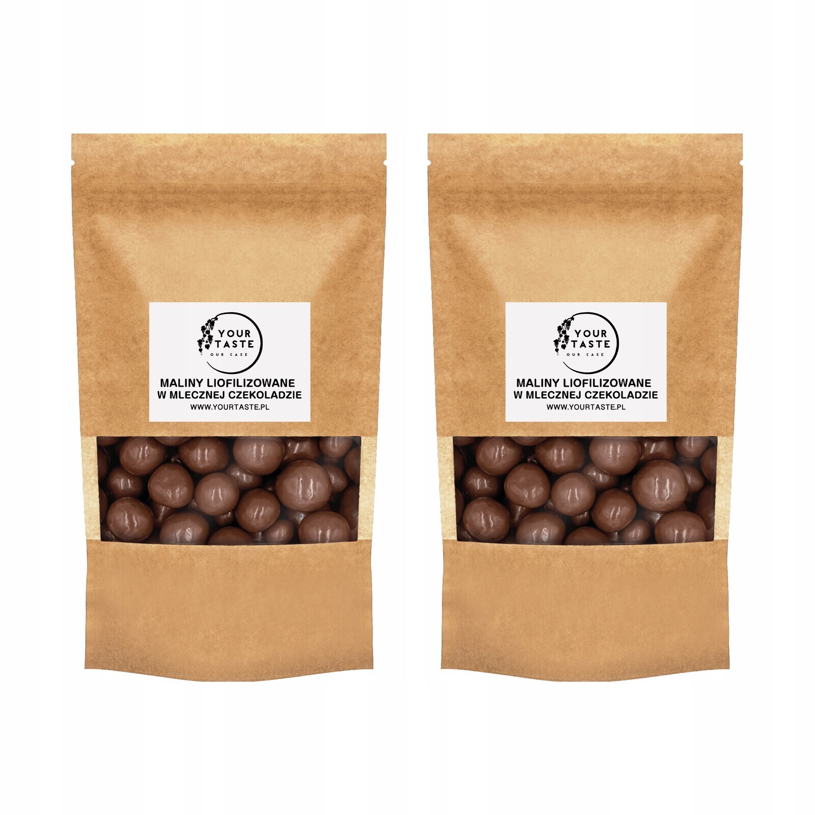 Your Taste Lyofilizované maliny v mléčné čokoládě 500 g