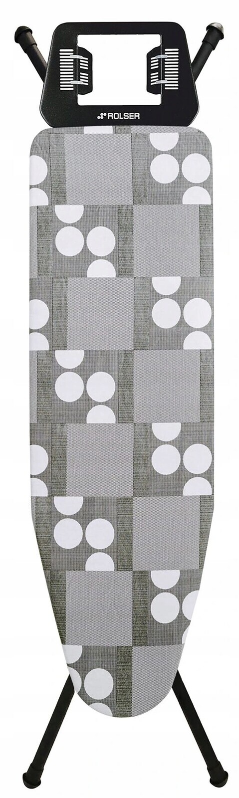 Rolser žehlící prkno K-uno Black Tube M, 115 x 35 cm, šedé