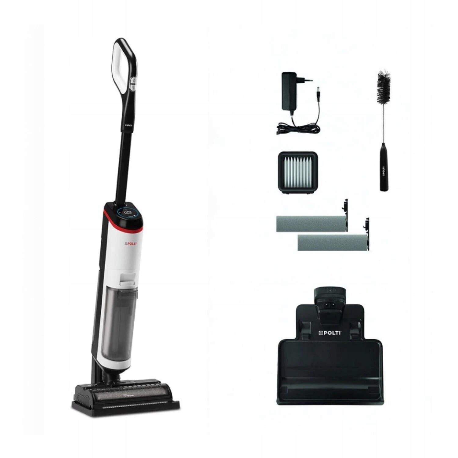 Polti Rollysteam WD30C podlahová myčka s párou 3v1, bezdrátová