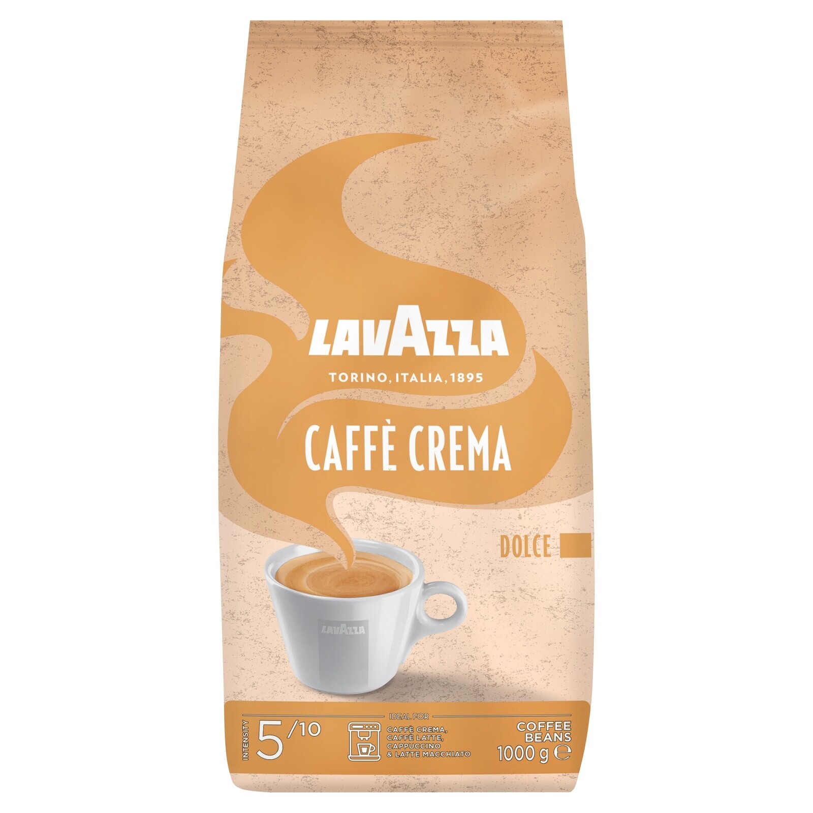Káva Lavazza 1kg Caffe Crema Dolce Italian Karamel Crema