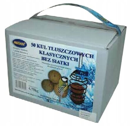 Megan Klasické zimní míče bez síťky 50 Ks pružina