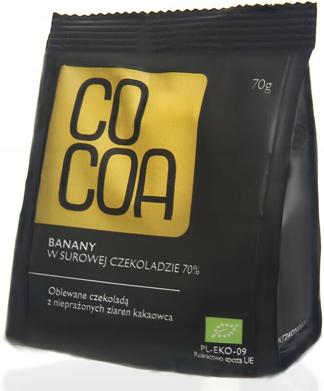 Banány V Čokoládě 70% Bio 70 g Cocoa