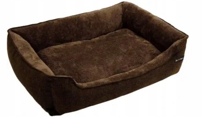 Pelíšek pro psy 110x75 cm Feandrea – hnědý polštář , měkký, odolný