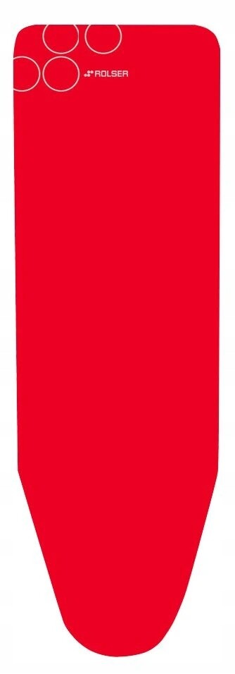 Rolser potah na žehlící prkno 120 x 38cm, vel. potahu L, 130 x 48 cm, červe