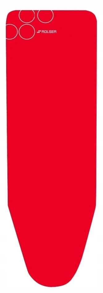 Rolser potah na žehlící prkno Universal, vel. potahu 140 x 55 cm, červený